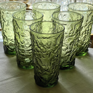 Vintage Anchor Hocking Lido “Milano” Glasses  (Quantity 10)